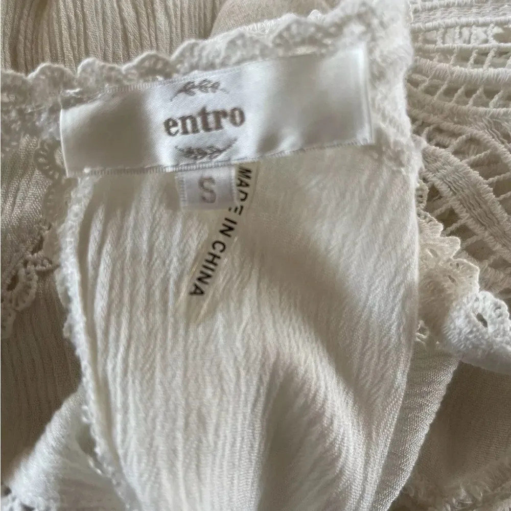 beautiful summer entro ivory boho dress size S - Image 5