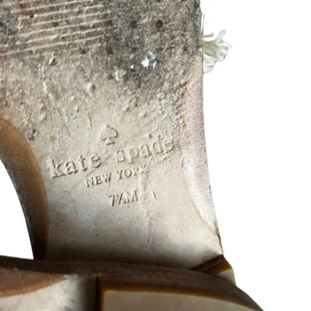 Kate Spade New York Solaina multi colored rhinestone jeweled slide sandal 7.5 - Image 8