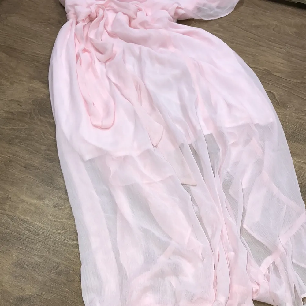 WAYF baby pink maxi dress; new with tags size xsmall - Image 8