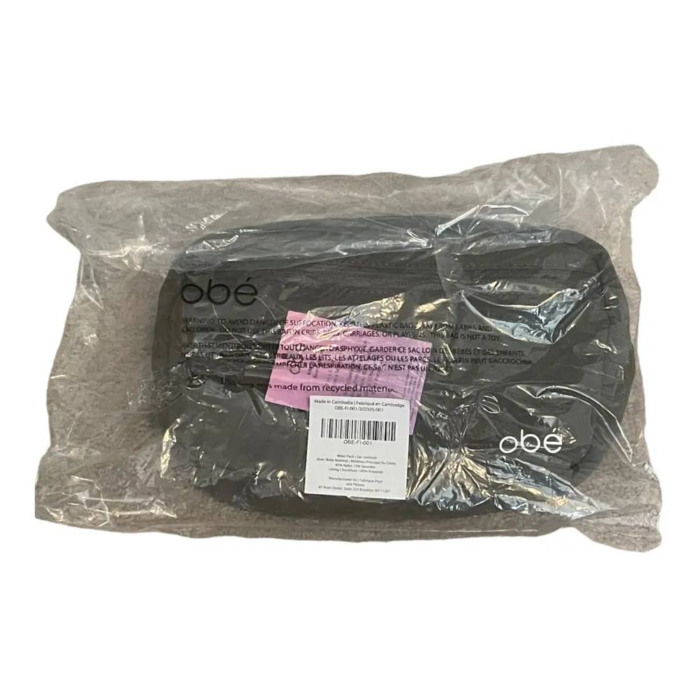 New Obé x Fabfitfun Waist Pack in olive green - Image 3