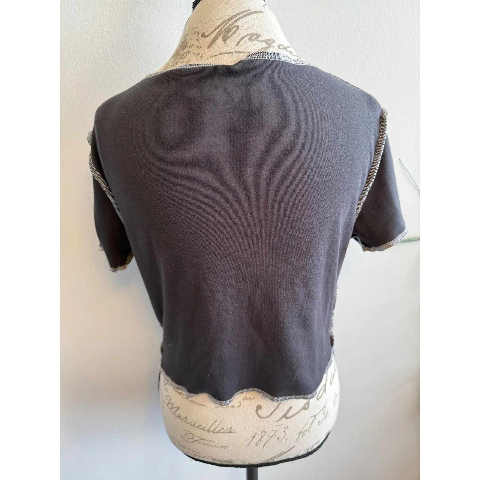 AC/DC Highway to Hell Crop Top Rock‎ Band Graphic T Shirt Womens Large - Image 4