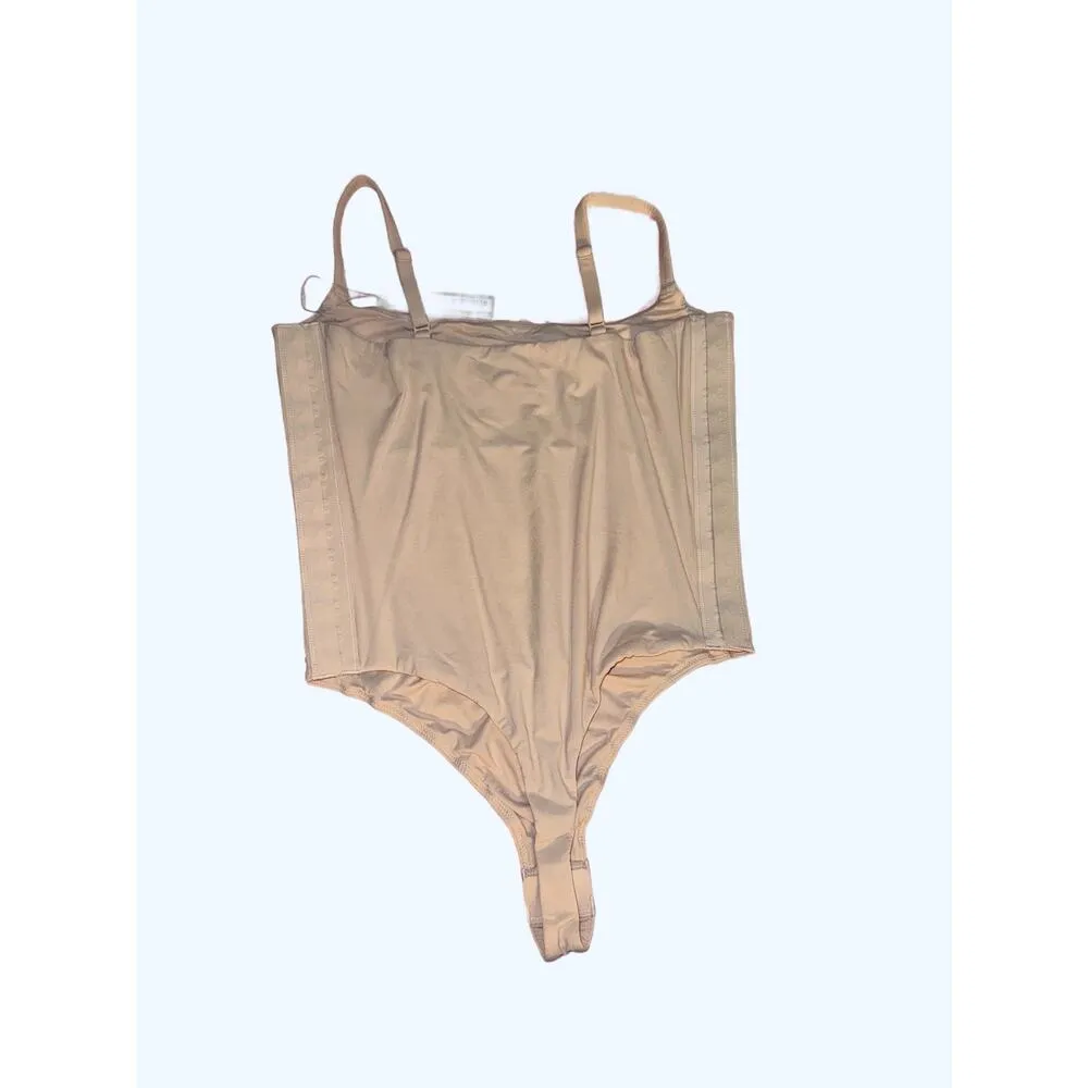 Size Large Sand Fits Everybody Adaptive Bodysuit Top Side Hooks NWT - Image 2