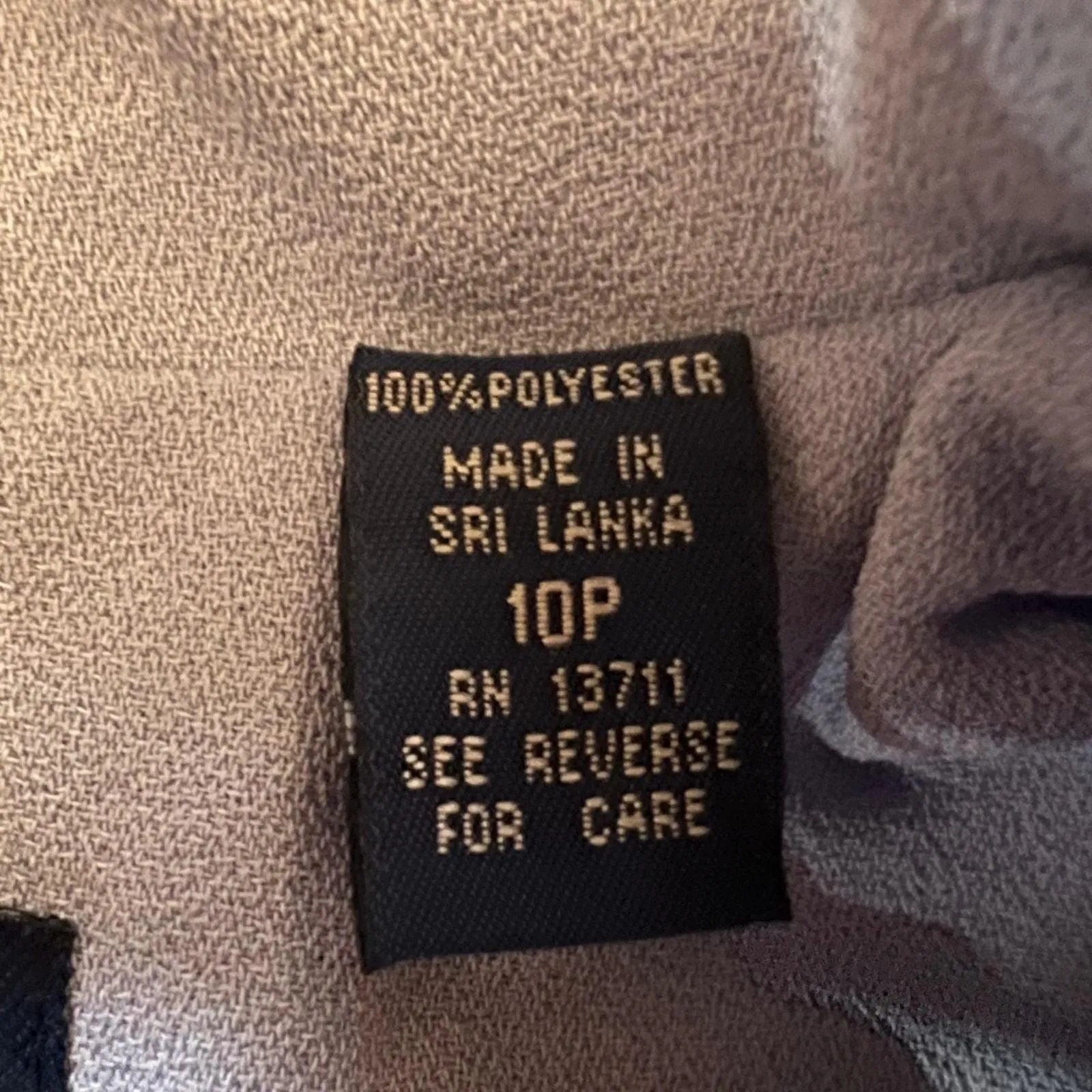 Vintage Lilac Blazer Karen Scott Petites Minimalist Y2K Streetwear Office 10P - Image 7