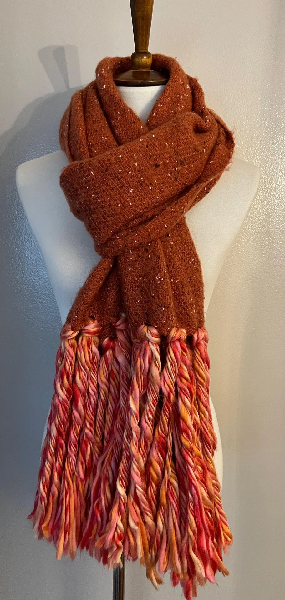 Tasseled Blanket Scarf - Image 7