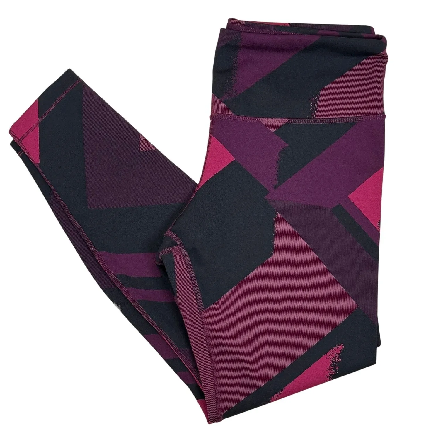 Brooks Formation Crop Leggings in Plum Eclipse‎ Jacquard Size M - Image 2