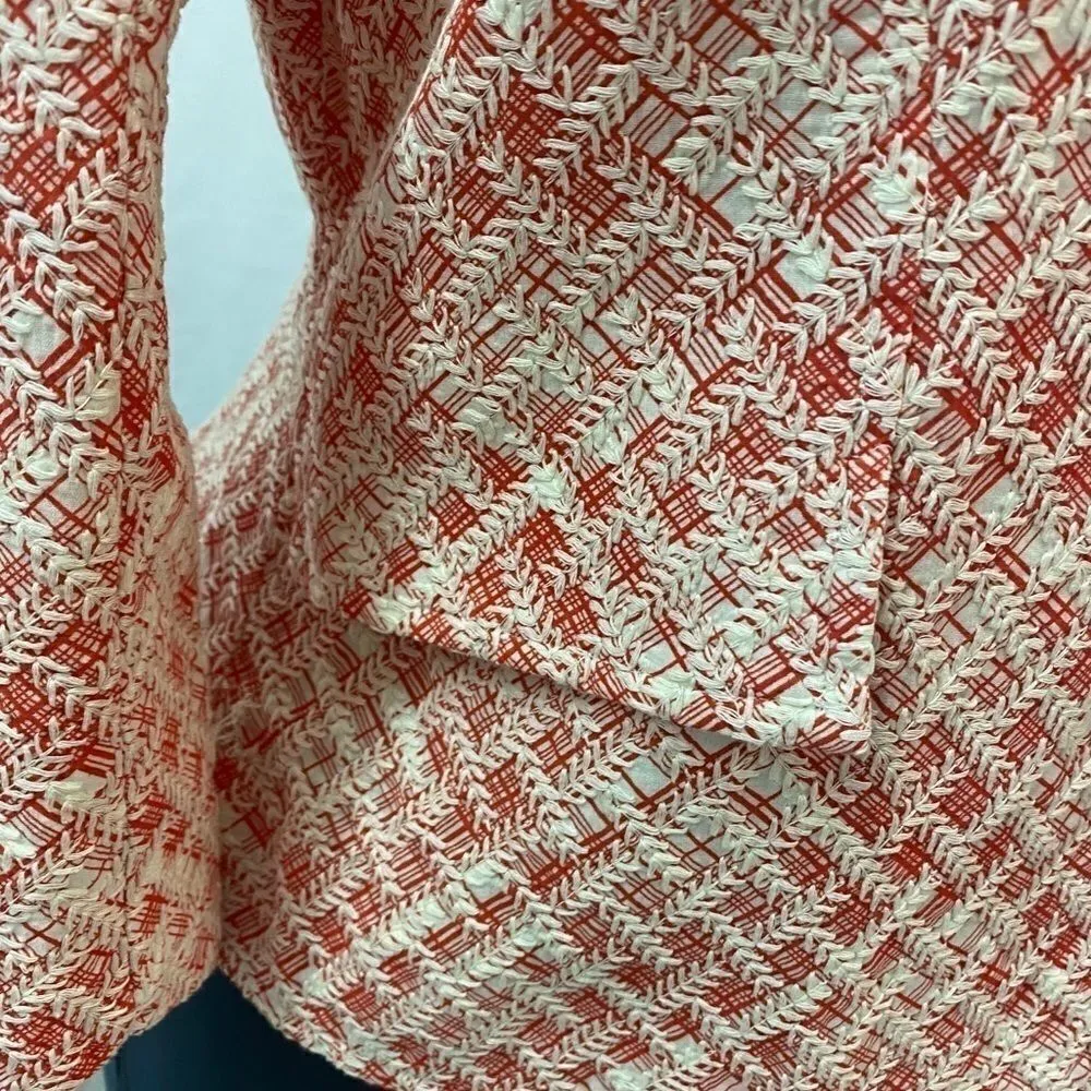 Coldwater creek basket weave jacket C25 - Image 7