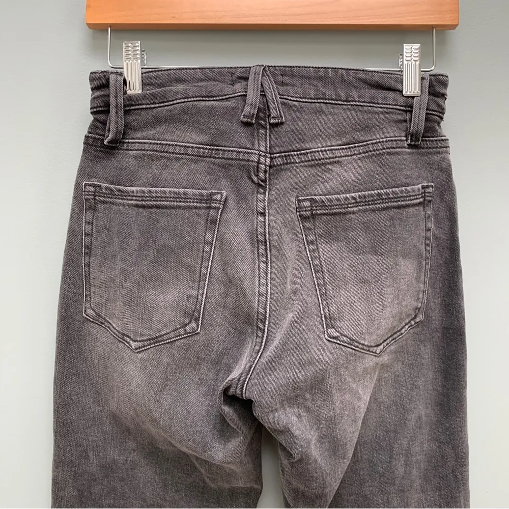 Good American Good Vintage Fold Over Waist Jeans 00 / 24 - Image 6