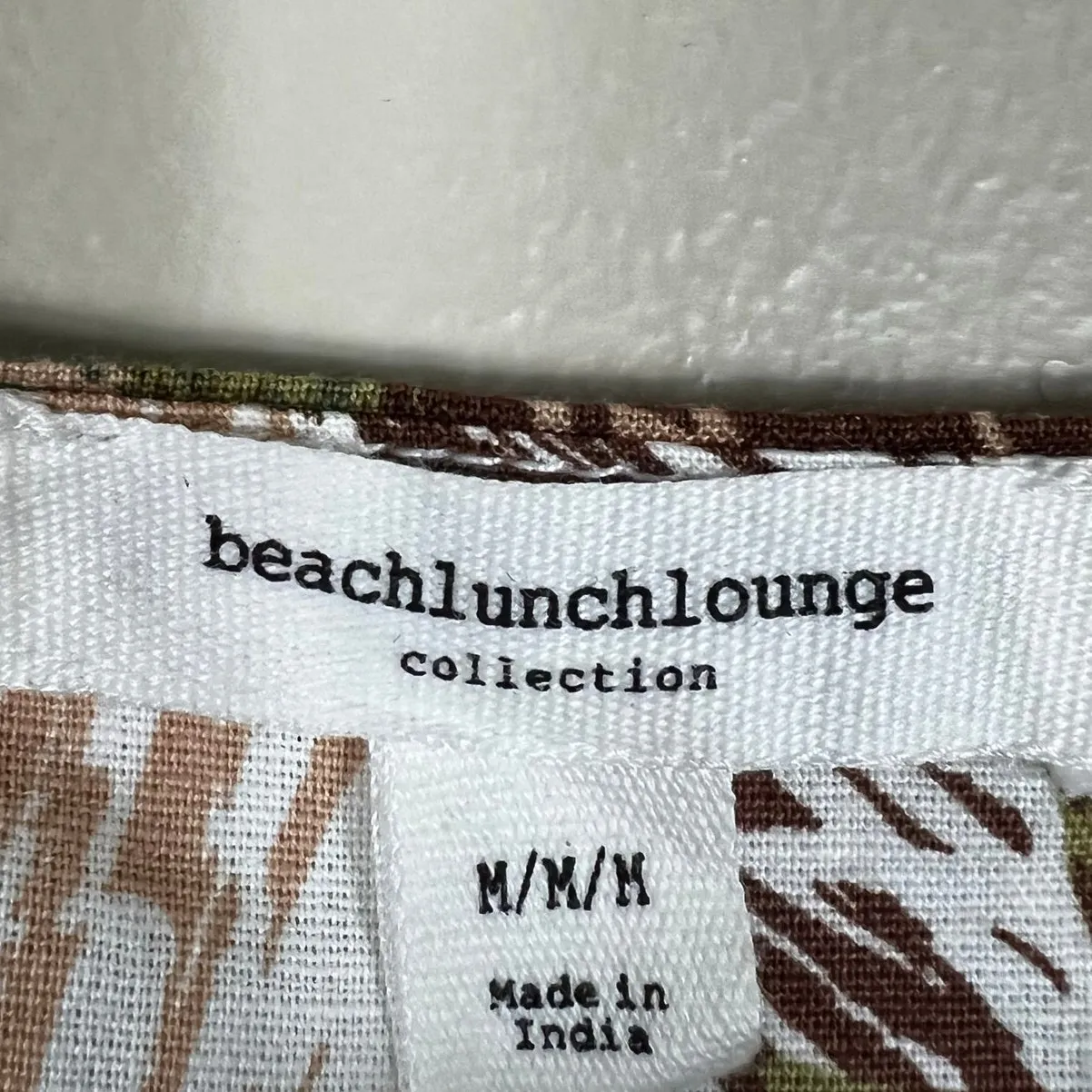 Beach Lunch Lounge Knee Length Dress Womens M Green Braided Strap Tropical - Image 8