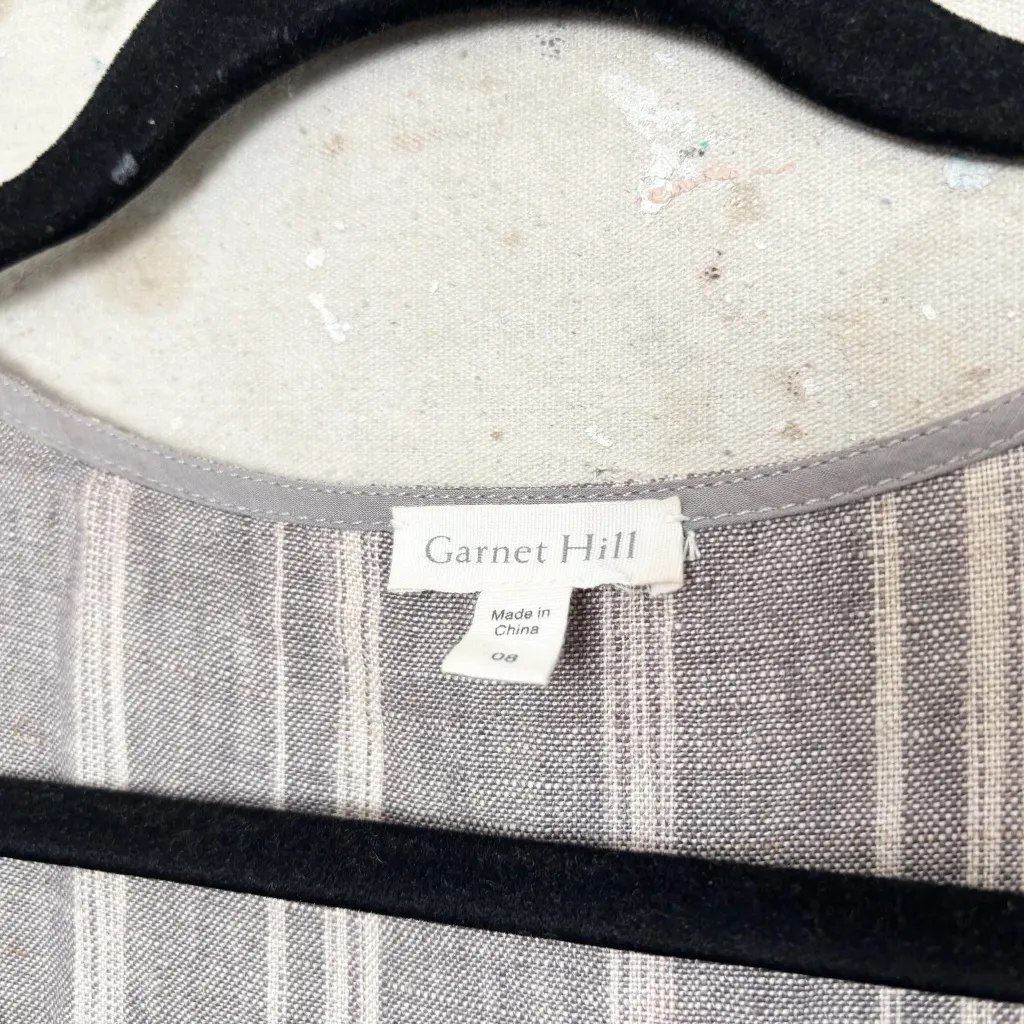 Garnet Hill Linen Tank Maxi Dress - Image 3