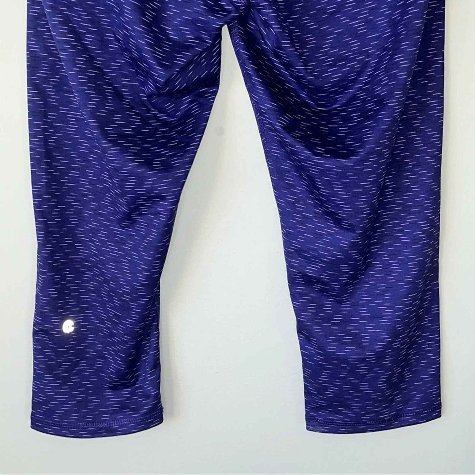 C9 Champion Purple Heathered Leggings Size XL - Image 7