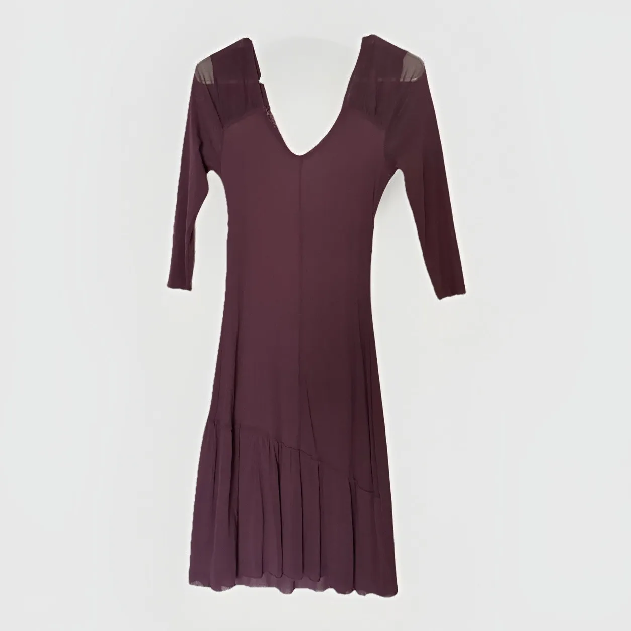 Motivi Womens Y2K Whimsigoth‎ Fairy Grunge Purple Babydoll Dress Small Regency Size 4 - Image 2