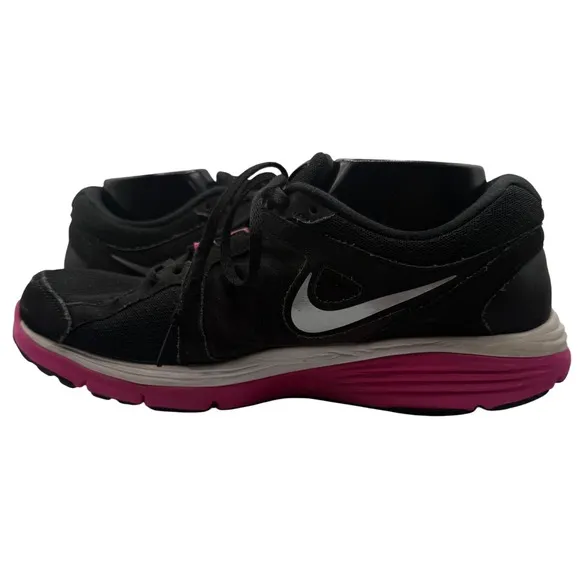 Nike Dual Fusion Run Women‎ 11 Black Sneakers Athleisure Activewear Streetwear - Image 2