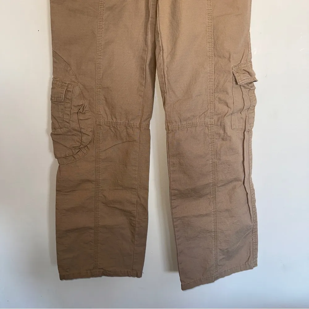 Brandy Melville John Galt Light Brown Kim Cargo Pants - Image 6