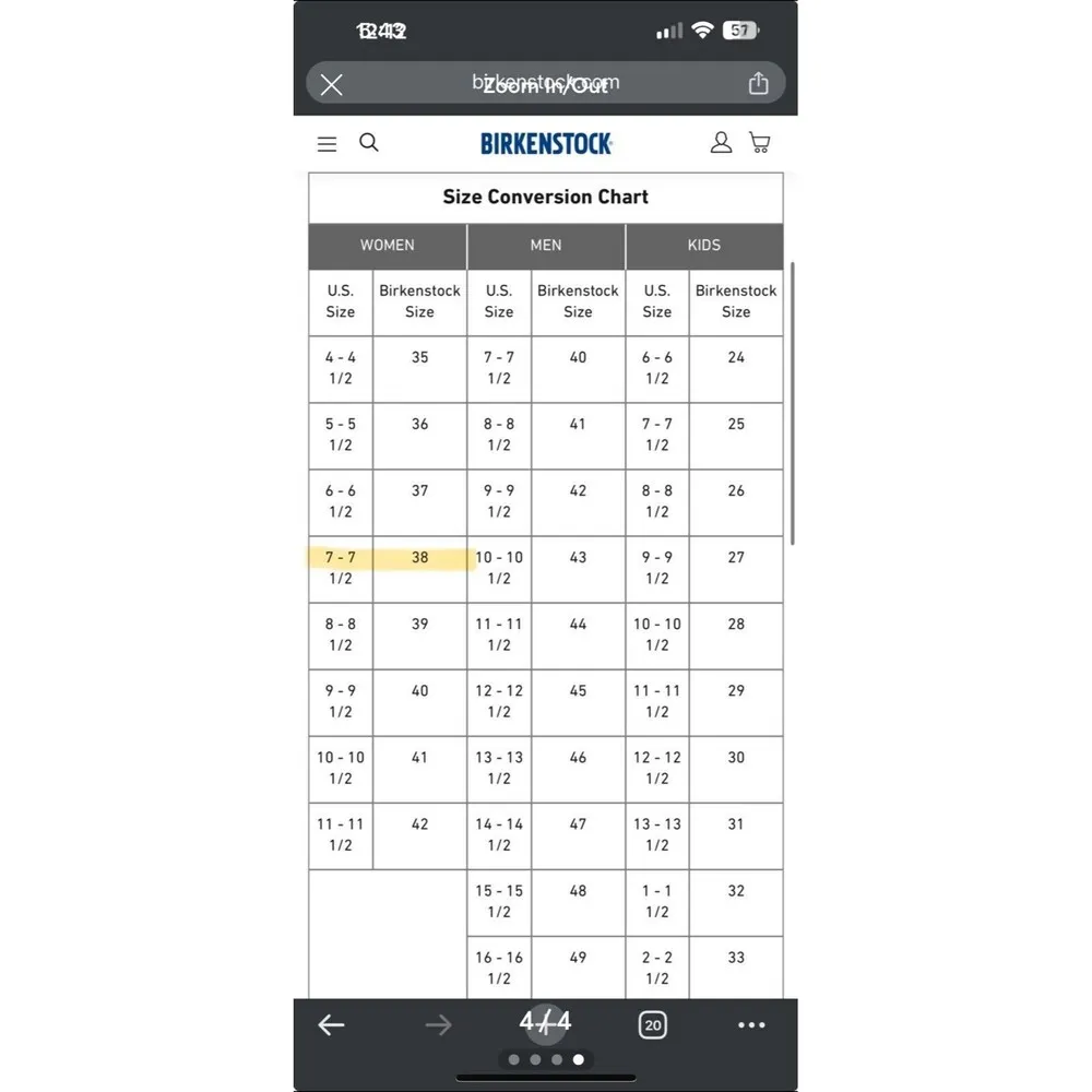 Birkenstock Arizona Shearling Sandals size 38 - Image 7