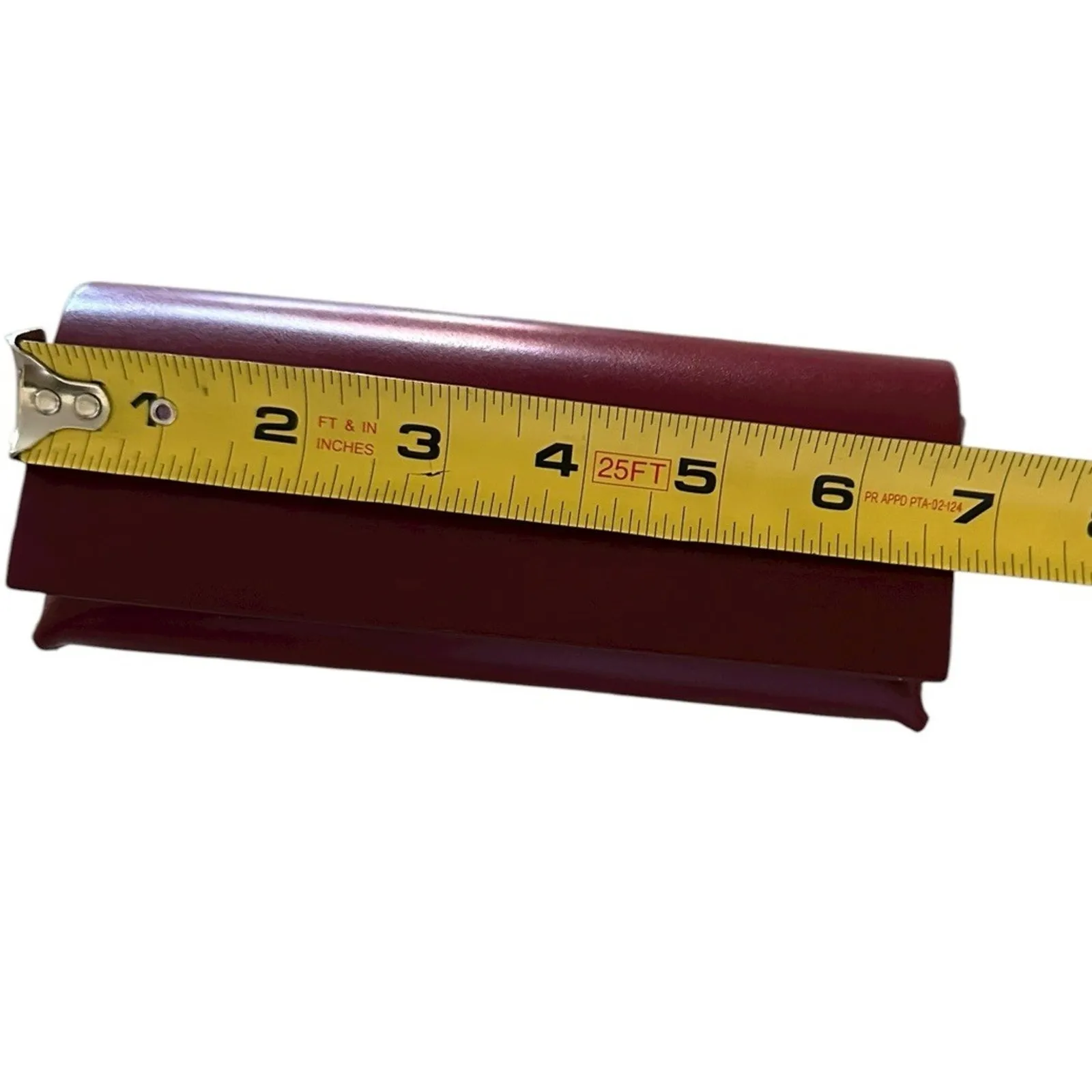 Gucci "Leather" Eyeglasses Case - Gucci Rosso Ancora red leather - Burgundy - Image 5