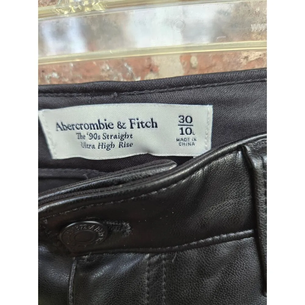Abercrombie and Fitch The 90s Straight Ultra High Rise Size 30/10 - Image 5