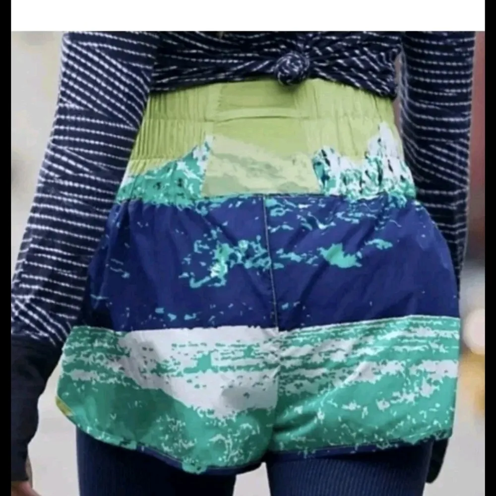 Free People FP Movement The Way Home High Waist Shorts Pink Size XL Athletic - Image 4