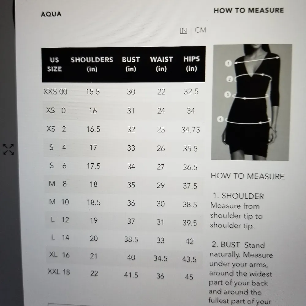 AQUA Brand Womens Tunic Top, Blue&White Stripe, Bell Sleeves Off The Shoulder S - Image 8