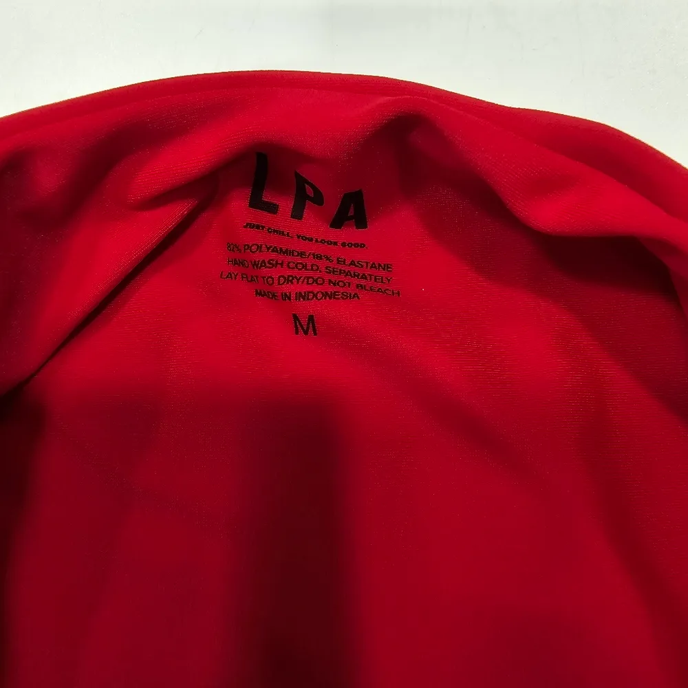 LPA Iris Bottom in Red - Image 6