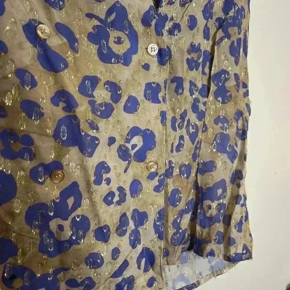 NWT Smythe Yoda Blouse Purple - Image 9