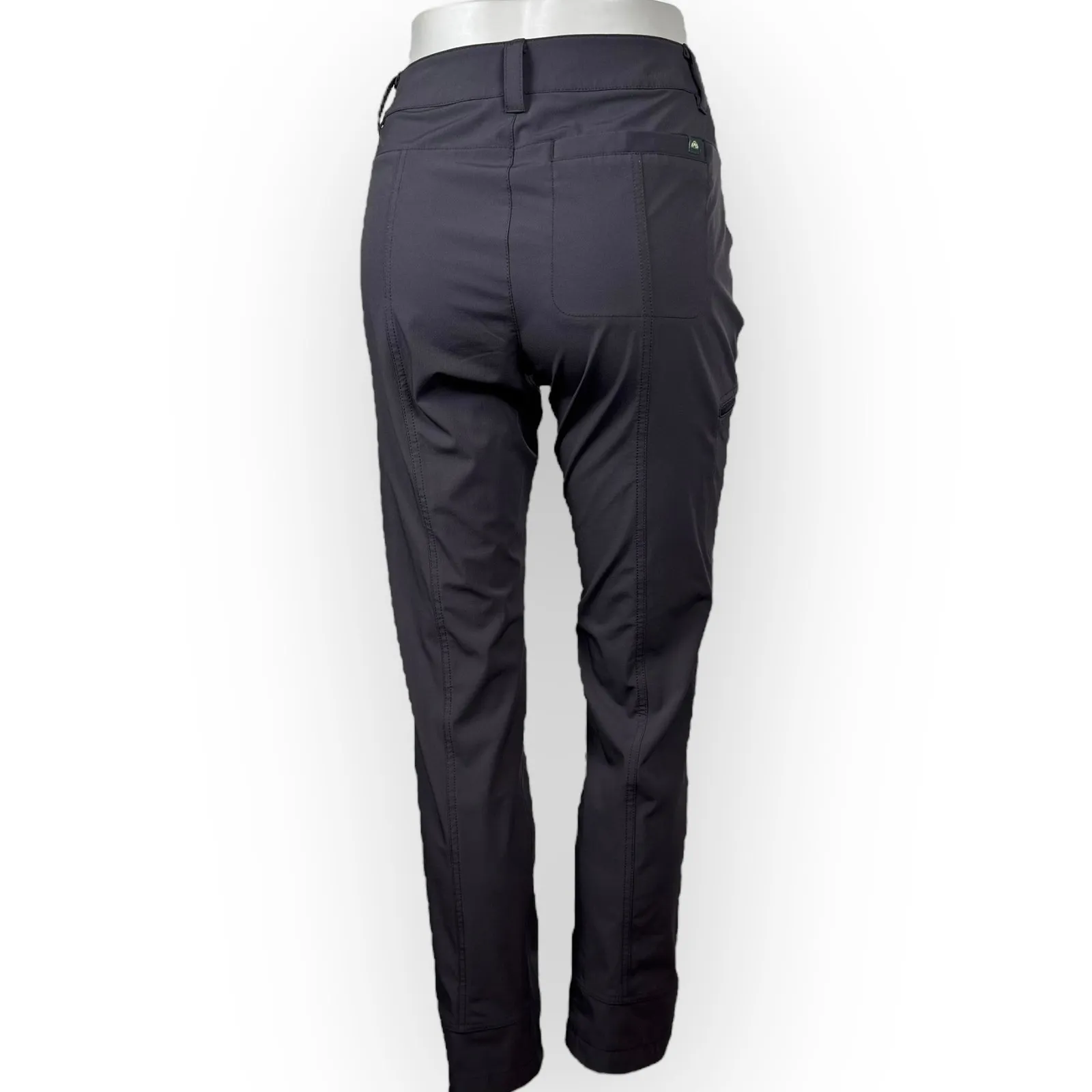 EMS Women's Straight Leg Mid-Rise Gray Athletic Pants Hiking Size 4 Short - Image 9