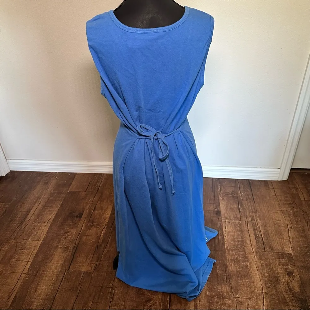 Bobbie Brooks Blue Midi Sundress Casual Resort Wear Size undefined - Image 6