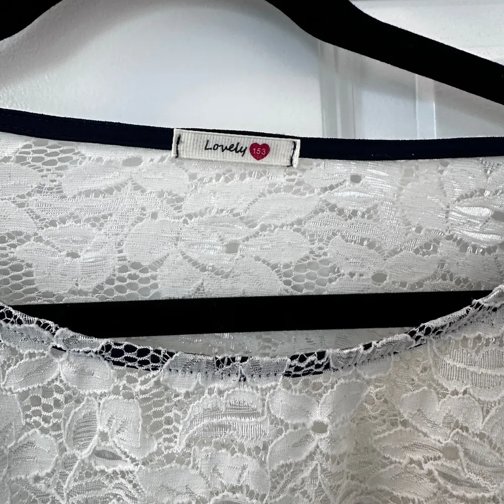 White Lace Long Sleeve - Image 3