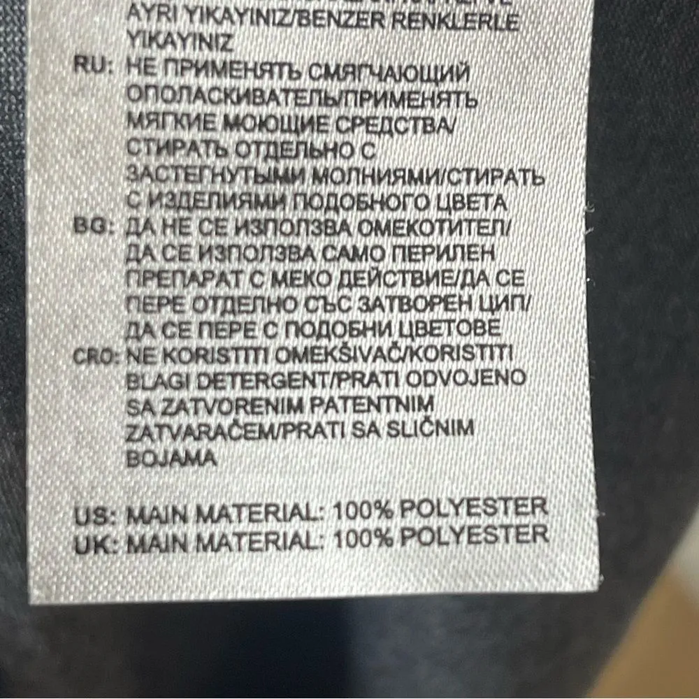 Adidas running top size XS gray Athletic Gym Outdoor long sleeve 1/2 zip - Image 11