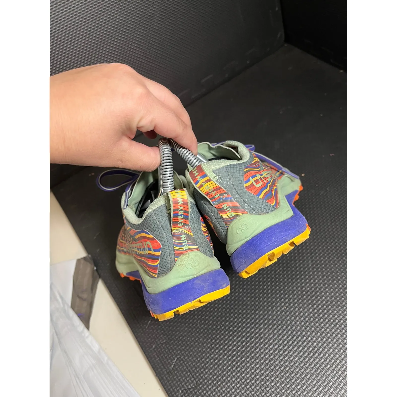 La Sportiva X Janji Jackal II Running Shoes Limited Edition Trail Sneaker Size 6 Green - Image 6