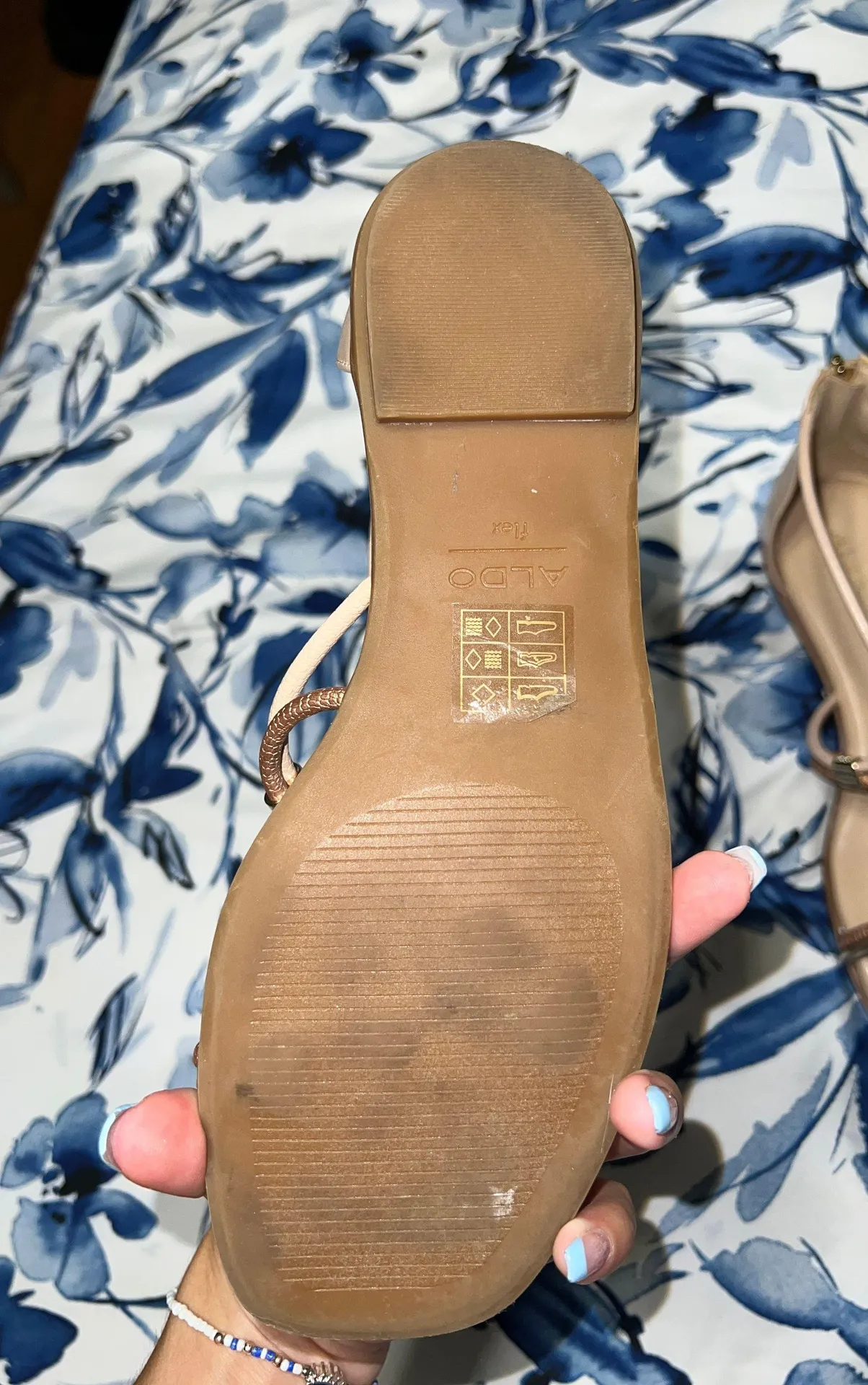 ALDO Gold Sandals - Image 2