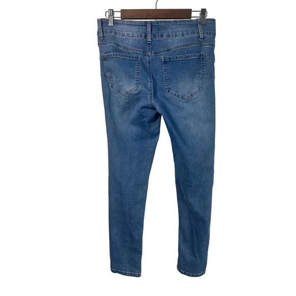 9th & Main Women's Denim‎ Blue Jeans Sz 12 Casual Versatile Grunge Punk Western - Image 2