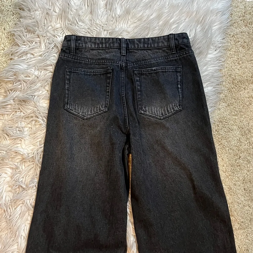 Robert Rodriguez Black Baggy Crop Denim Jeans - Image 7