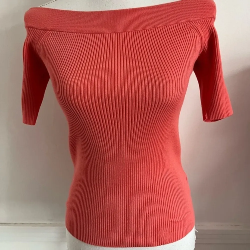 Anthropologie • Minuet Coral Off Shoulder Knit Sweater - Image 97