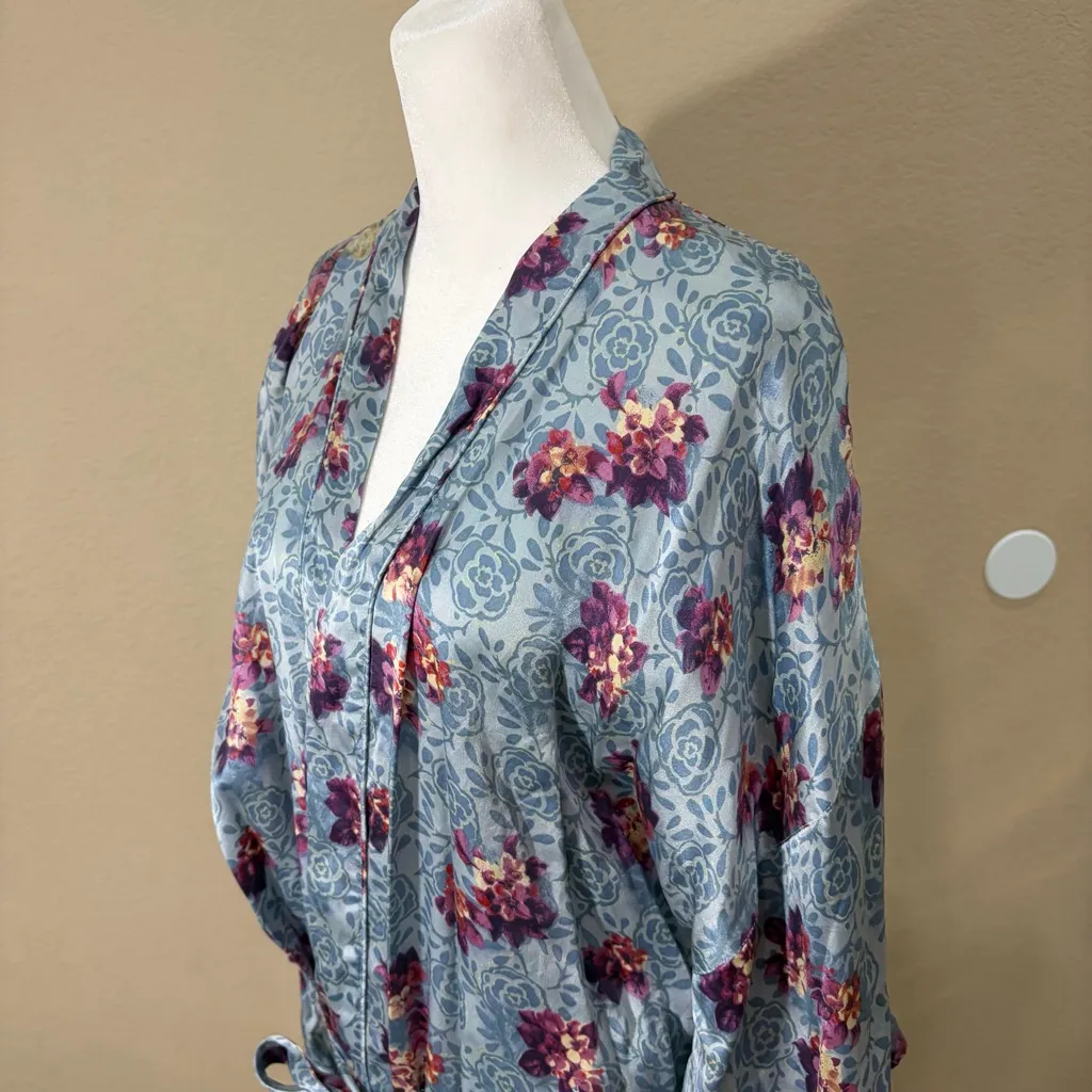 100% Silk Kimono Robe - Image 2