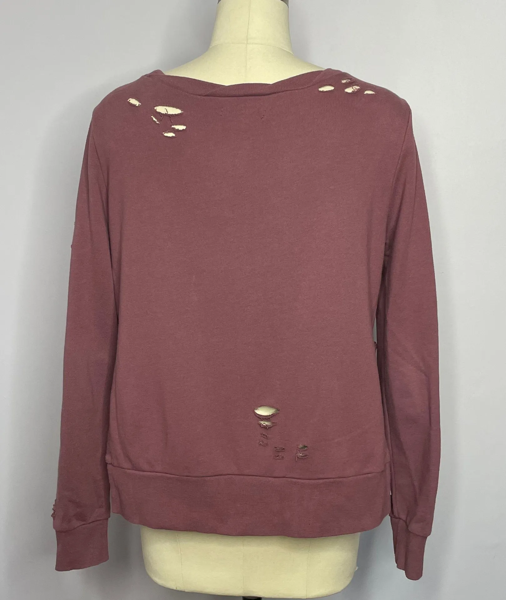 Distressed Sweatshirt M - Image 3