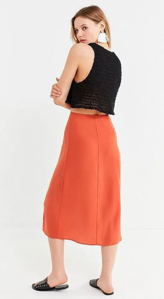 UO Frankie Button-Down Midi Skirt - Image 2
