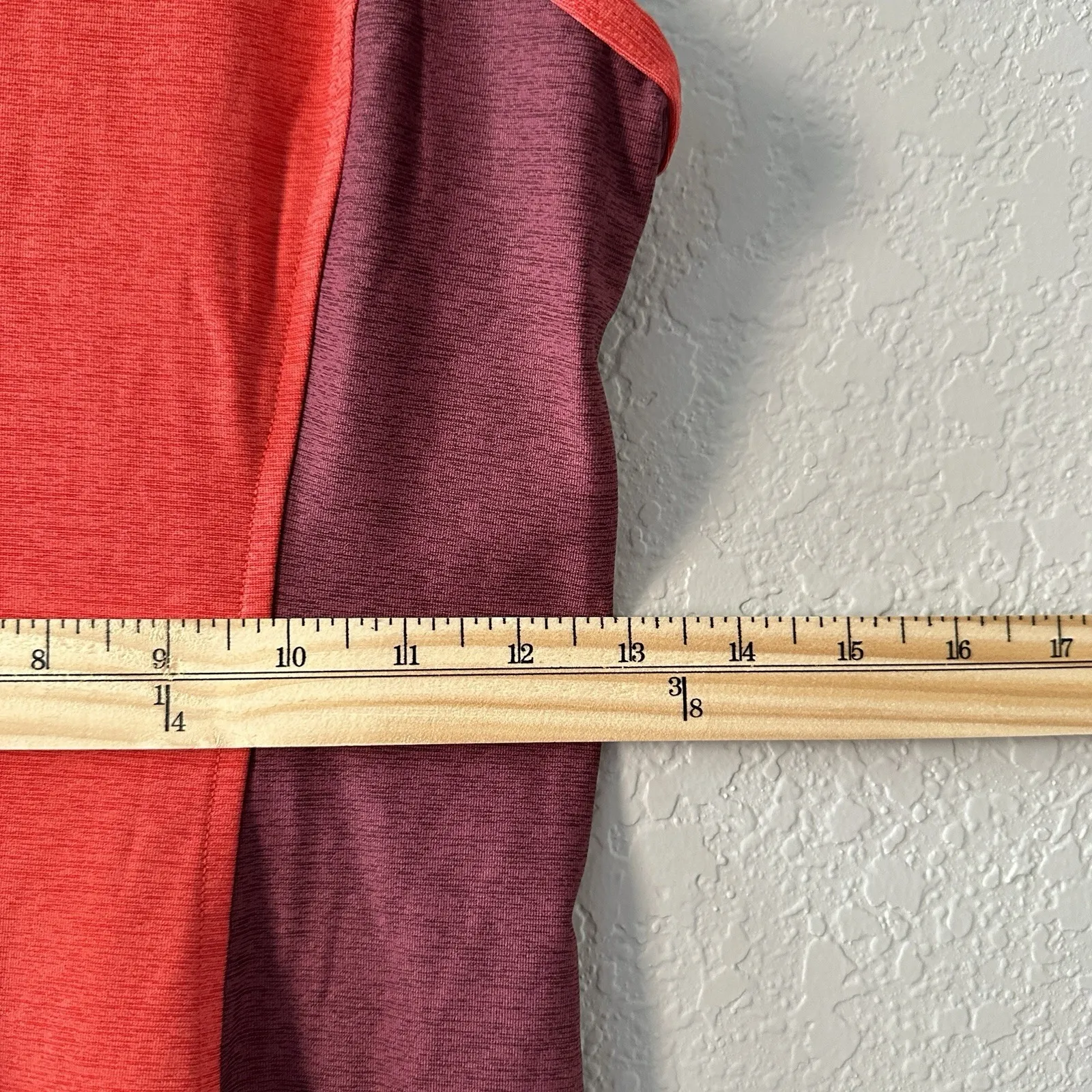 Outdoor Voices Athena Colorblock Tank Dress Small Red Maroon Racerback Athletic‎ - Image 12