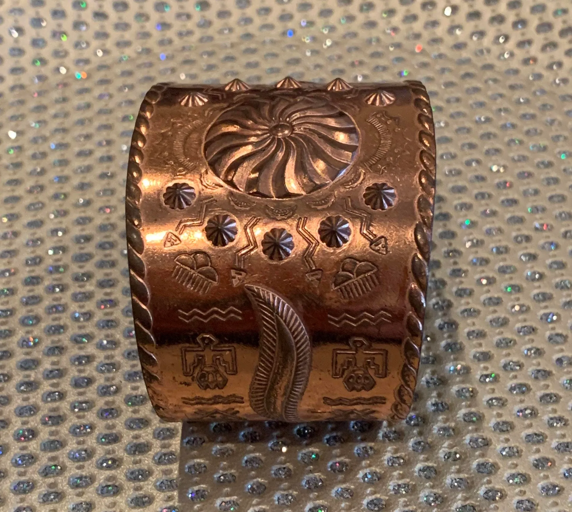 Copper Cuff Bracelet - Image 2