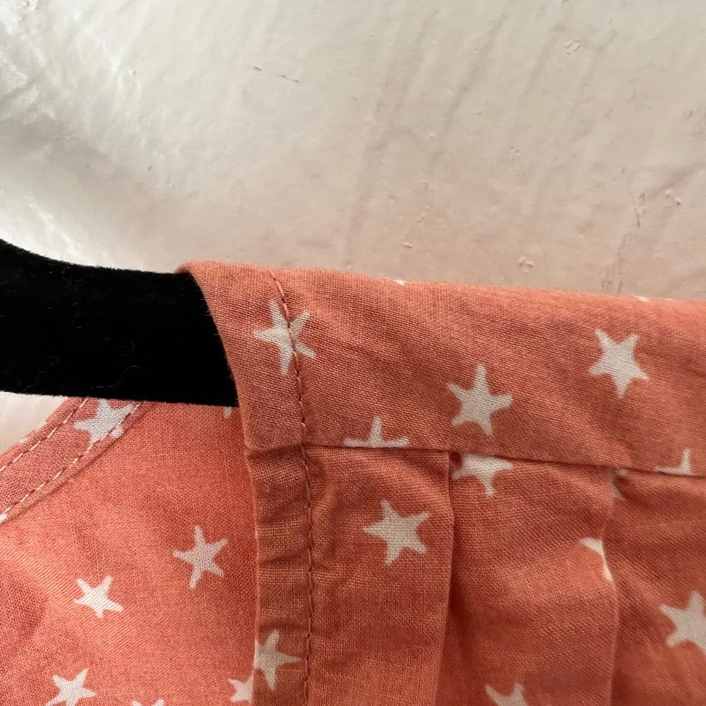 Madewell Star Scatter coral wrap shirt▪️size S - Image 14