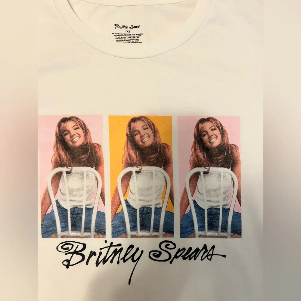 Britney Spears Official Fan Gear White T - Image 2