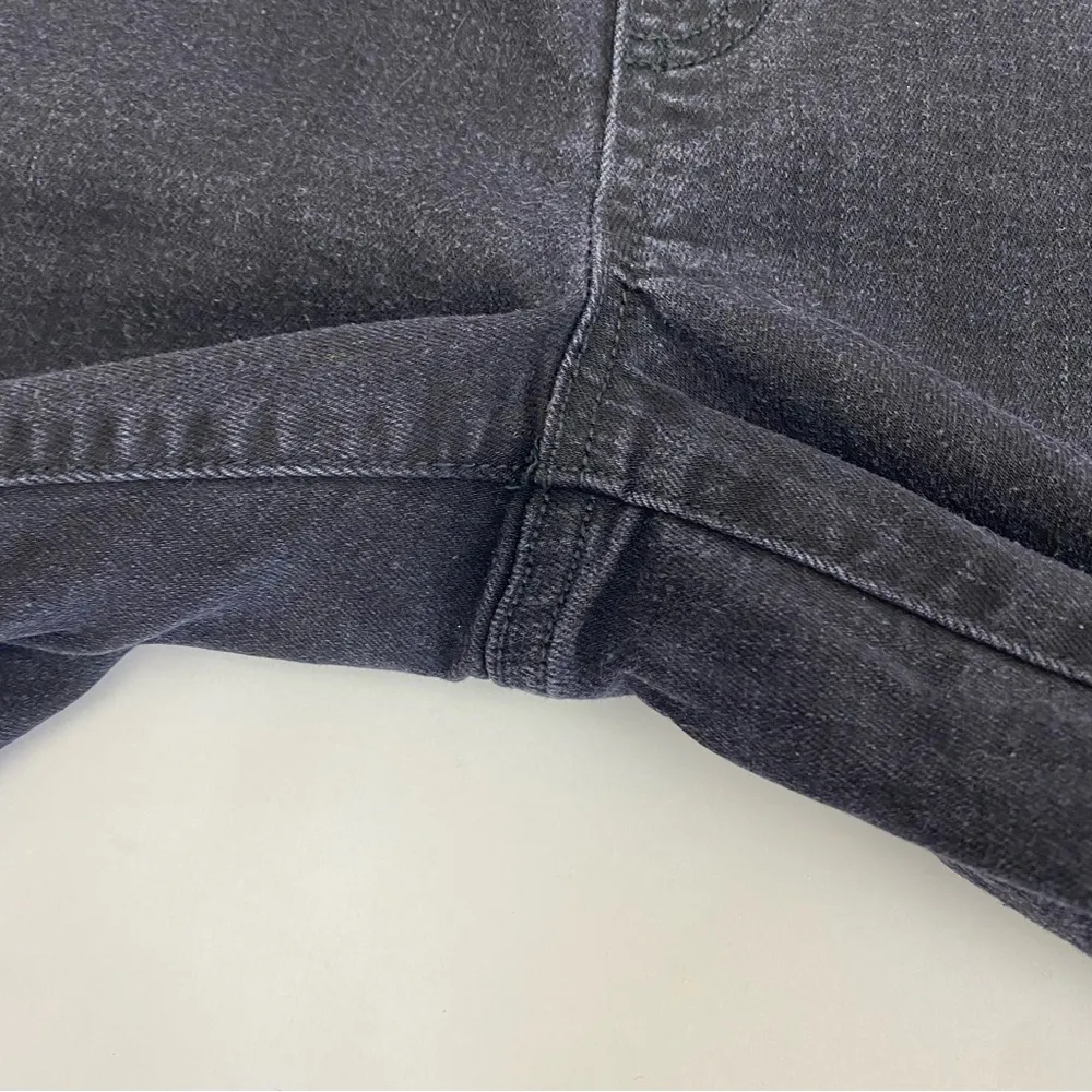 SPANX Ankle High Rise Skinny Jeans: Black - Image 10