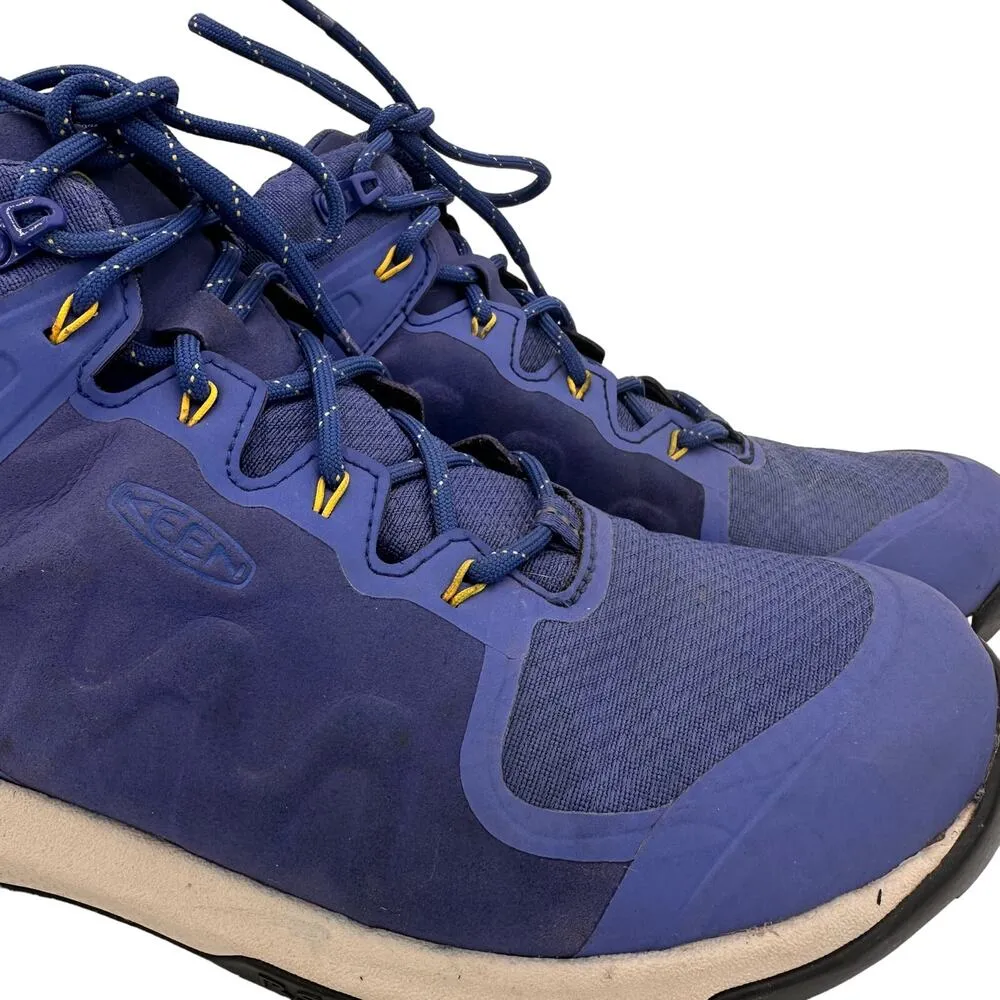 Keen Women's Blue Explore Mid Waterproof Hiking Boots Size 9.5 - Image 6