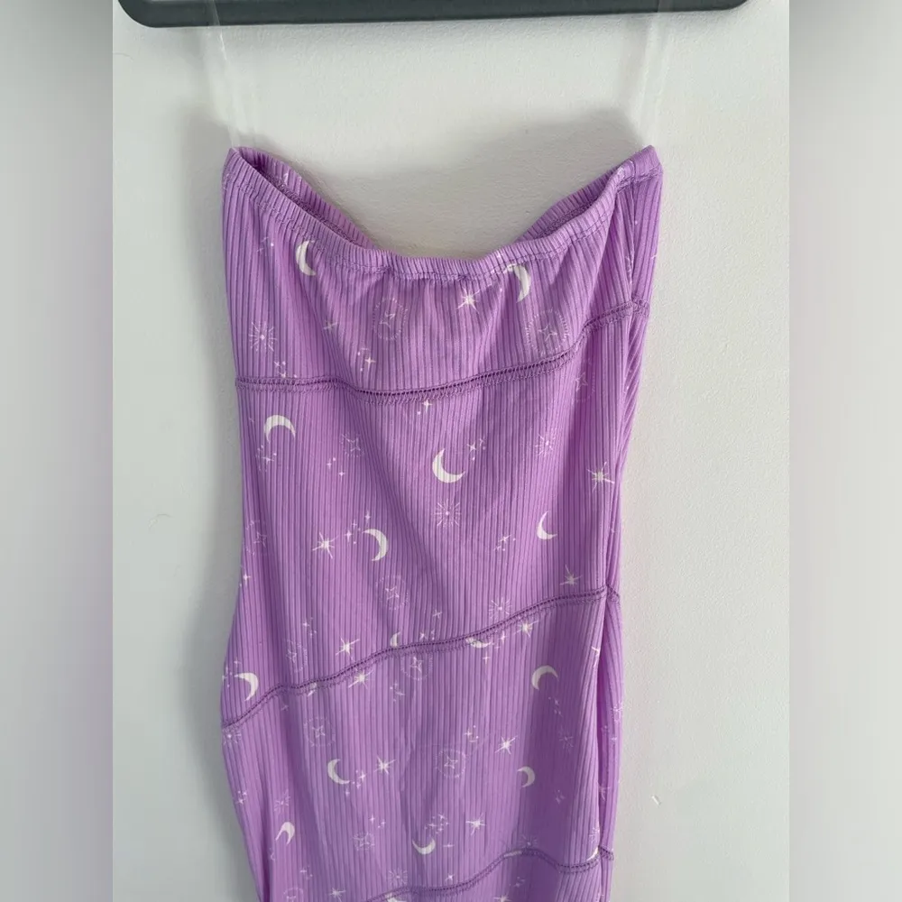 See You Monday Womens Maxi Dress Strapless Lavender Size XS new with tags - Image 2