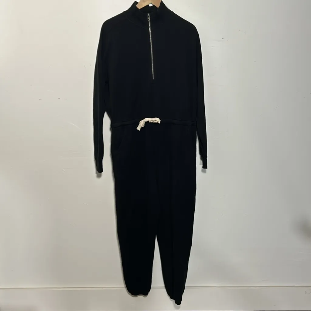 Electric & Rose Steely Jumpsuit Onesie Black Medium NWT - Image 2