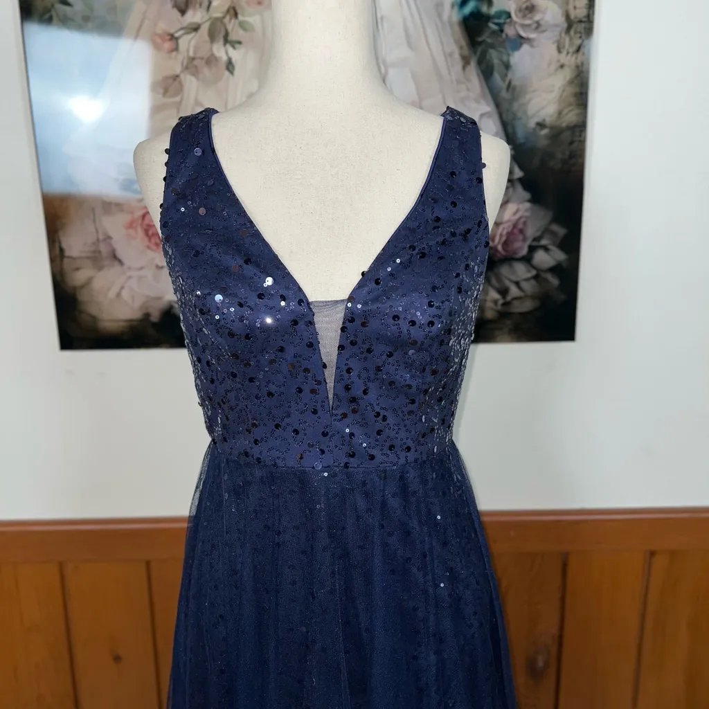 Gorgeous Ever Pretty Sequin Mesh Gown! - Image 3