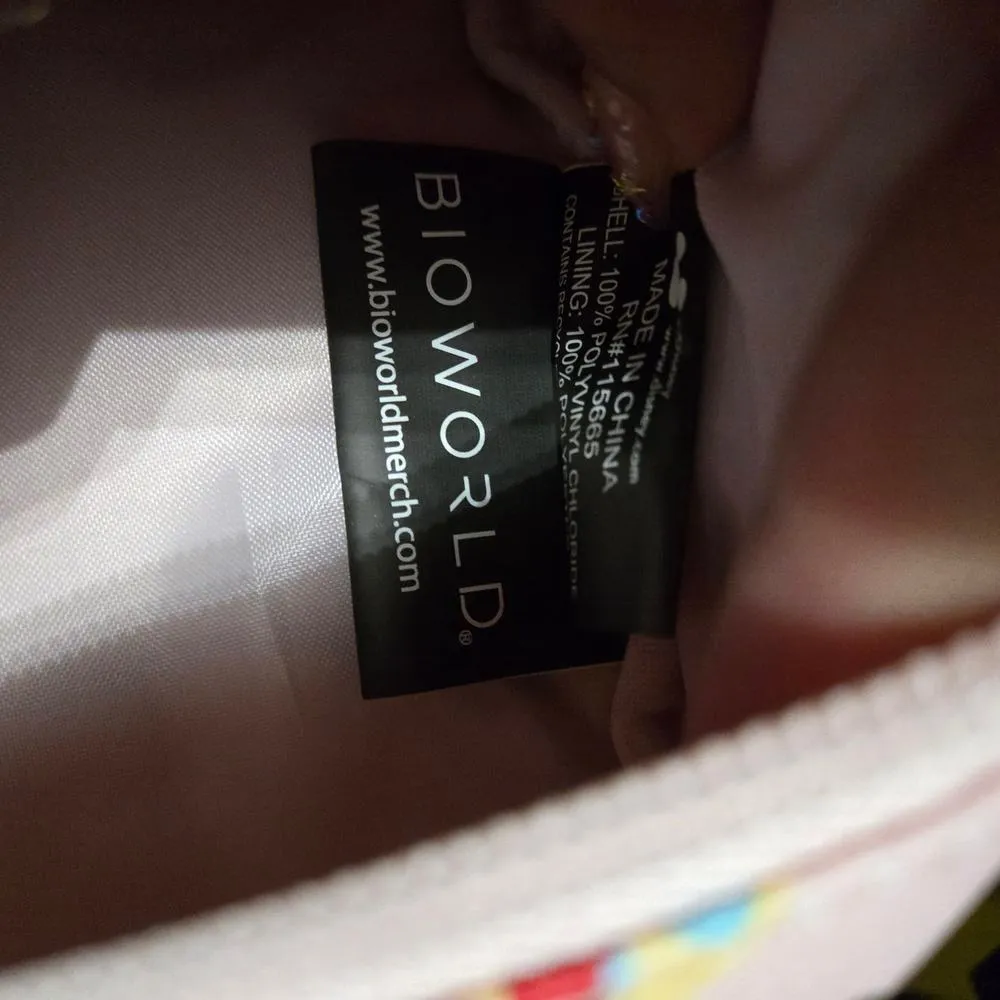 Disney Bioworld Micky Mouse Donut Pink Backpack - Image 4