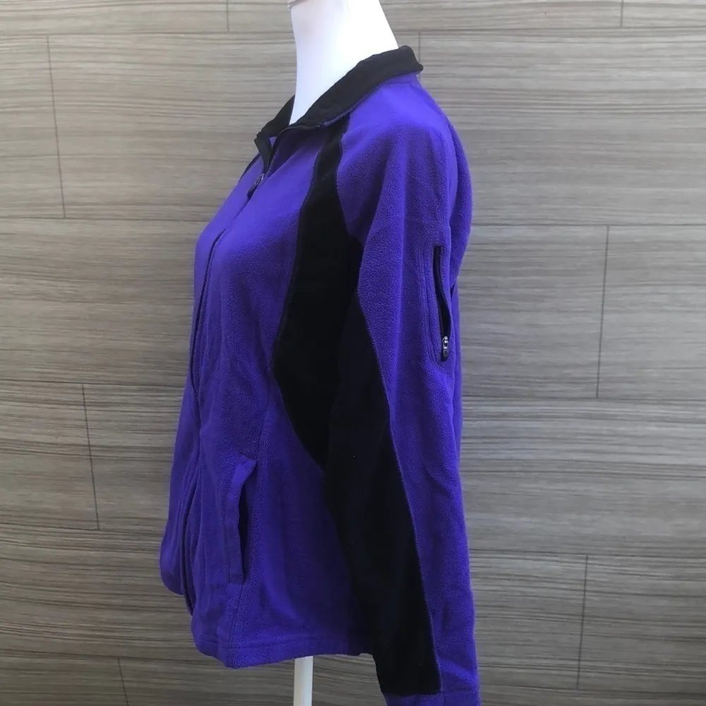 Tek Gear fleece zip jacket  Size Large - Image 2