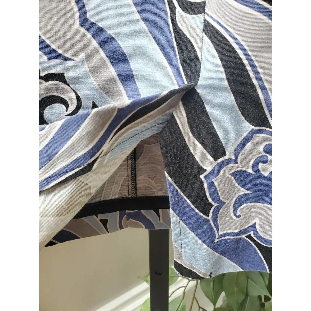 Apostrophe Women's Blue Cotton Pencil & Straight Casual Knee Length Skirt Size 4 - Image 7