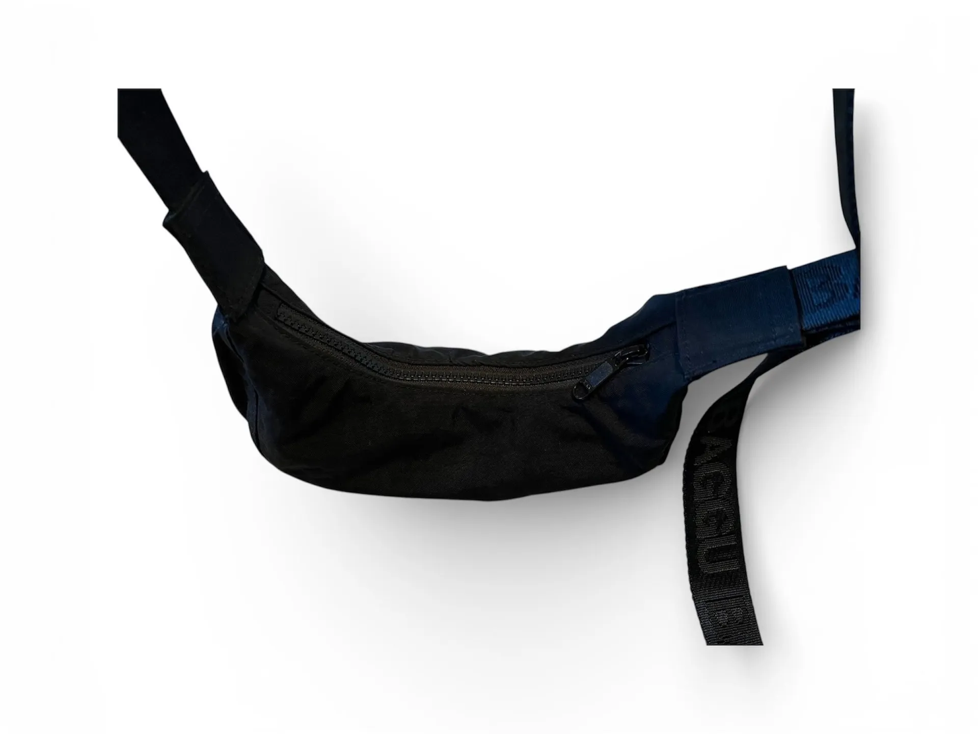 Baggu Black Mini Nylon Crescent Bag / Rare Find - Image 3