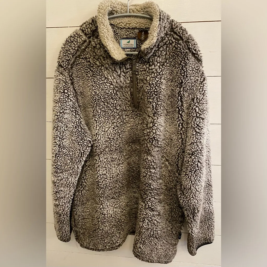 Properly Tied Adult XL Pintail Pullover Sherpa Quarter Zip - Image 4